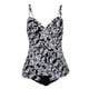 thumbnail image 2 of de de Talla Grande para Mujer Tankini Set Braguitas de Playa de Piezas - De encaje negro, 2XL L, 2 of 9