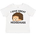 thumbnail image 3 of Inktastic I Give Great Hedgehugs with Cute Hedgehog Boys or Girls Toddler T-Shirt, 3 of 5