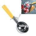 thumbnail image 1 of Cuchara de helado cuchara de helado de fruta de acero inoxidable de 1 pieza Cuchara con de plástico Práctica herramienta de cocina para galletas de helado de frutas ANGGREK  Otros, 1 of 8