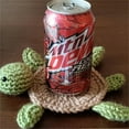 thumbnail image 4 of Piwvid (1 Pack) Handmade Crochet Turtle Coaster, Fun Animal Mug Rug, Creative Knitting Housewarming Gift, Home Decor, Gift for Daughter, Mom, Teacher, 4 of 4