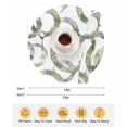 thumbnail image 6 of 13 Inch Round Placemats Set of 4, Sage Green Grey Non Slip Heat Insulation PP Table Mats, Geometric Circle Modern Abstract Simple Art Washable Place Mats for Kitchen Dining Party Table Decor, 6 of 7
