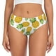 thumbnail image 1 of Fotbe Pineapple Calzones Estampados para Mujer – Ropa Interior de Algodón, Cómoda, Suave y Elástica-Medium, 1 of 6