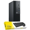 thumbnail image 2 of Restored Dell OptiPlex 5040 Desktop Computer. Core i3 Processor, 16GB Memory, 500GB HDD, DVD, Wi-Fi with a 20" LCD Monitor and T-Wolf TF100 Wireless Keyboard and Mouse - Windows 10 PC (Refurbished), 2 of 6