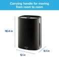 thumbnail image 4 of Filtrete by 3M Room Air Purifier System, Medium Room, FAP-C02-F2, 150 sqft, 4 of 9