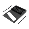 thumbnail image 2 of kokiya Brass Bridge for Electric Guitars Musical Instrument Accessory Professional Easy Black, 2 of 9