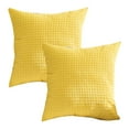 thumbnail image 2 of Spring Set Of 2 Corduroy Striped Cushion Covers 24x24 Inch Throw Pillow Covers For Living Room 24x24 In 2 Pack, 2 of 9