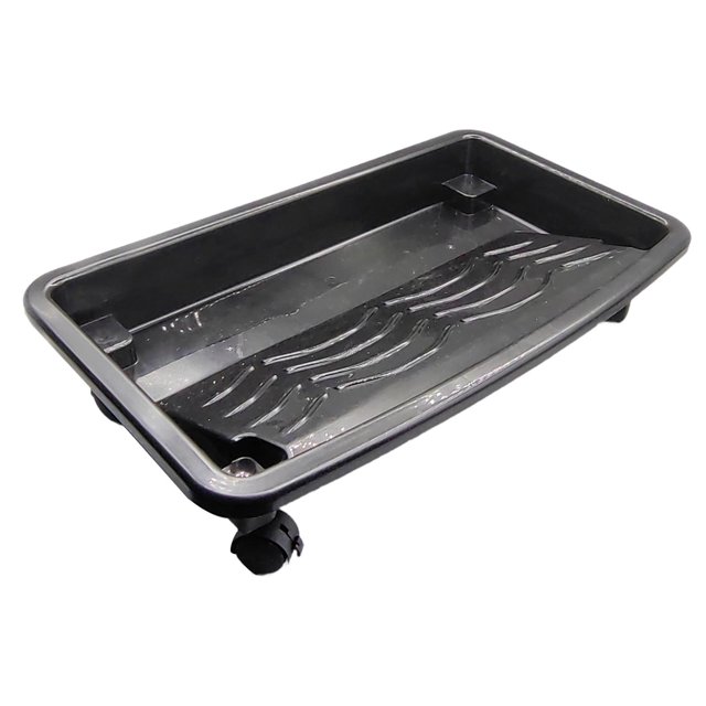 Langgg Paint Roller Tray with Wheels Convenient Construction Pan Paint Professional