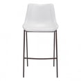 thumbnail image 3 of Banco de Bar Kessa Muebles Magnus Blanco Nuez, 3 of 5