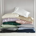 thumbnail image 5 of Madison Park Essentials Satin 2 Standard Luxury Pillowcases in Blush, 5 of 8
