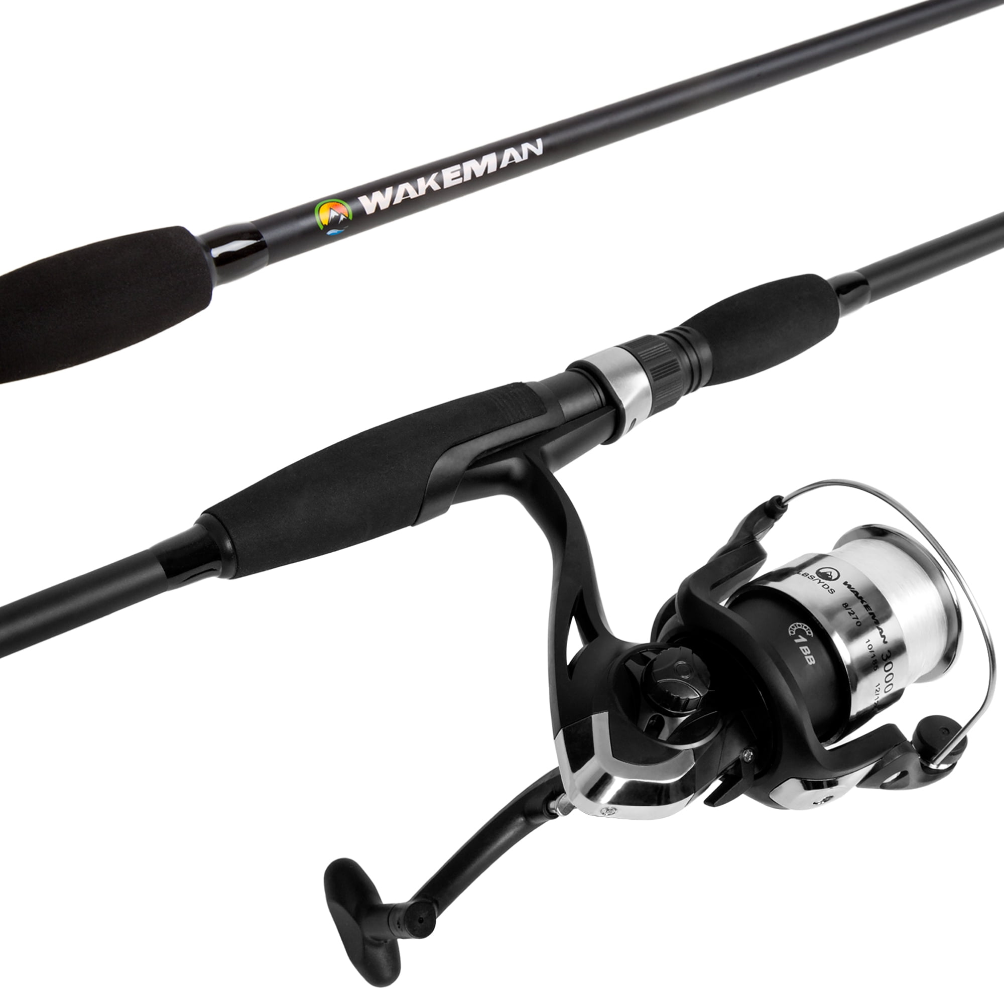 Wakeman Ultra Series Telescopic Spinning Rod and Reel Combo 