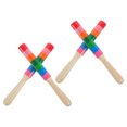 thumbnail image 1 of Mobutofu 2Pairs Rhythm Sticks Percussion Stick For Beginners Improve Rhythm Musical Training, 1 of 8