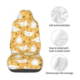 thumbnail image 4 of Daiia Funny Chicken Printed Car Seat Cover - Waterproof & Sweatproof - Universal Fit, Machine Washable, Non-Slip - Seat Protector for Car, Truck, SUV, Van (1 Pack), 4 of 5