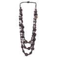 thumbnail image 1 of 2xCollar Hecho A Man Mujer Collar De De Madera De Concha Café Yuyangstore collares de cuentas de coco, 1 of 8