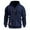 Navy, variant on Angala Sport Hoodie With Zipper Pocket Pullover For Casual Wear And Handsome Stylish Men's Hoodies