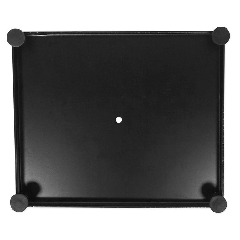 Black 37 Steel Bookshelf Speaker Stands For Sony SSCS5 Bookshelf