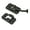 Black Left button, variant on Door Retainer Catch Trailer Door Stop Hook Anti Travel Accessories