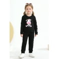 thumbnail image 4 of Happy Town Toddler Baby Girl Sweatsuit Fall Winter Long Sleeve Sweatshirt and Sweatpants Clothing Set for Girl, 4 of 10