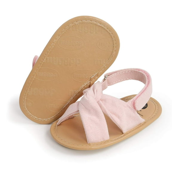 RVROVIC Baby Girls Sandals Soft Sole Summer Lightwight Shoes 0-18M