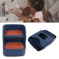 thumbnail image 1 of Two Step Stool Sturdy Toddler Two Step Stool Folding Stable Base For Bathroom, 1 of 8