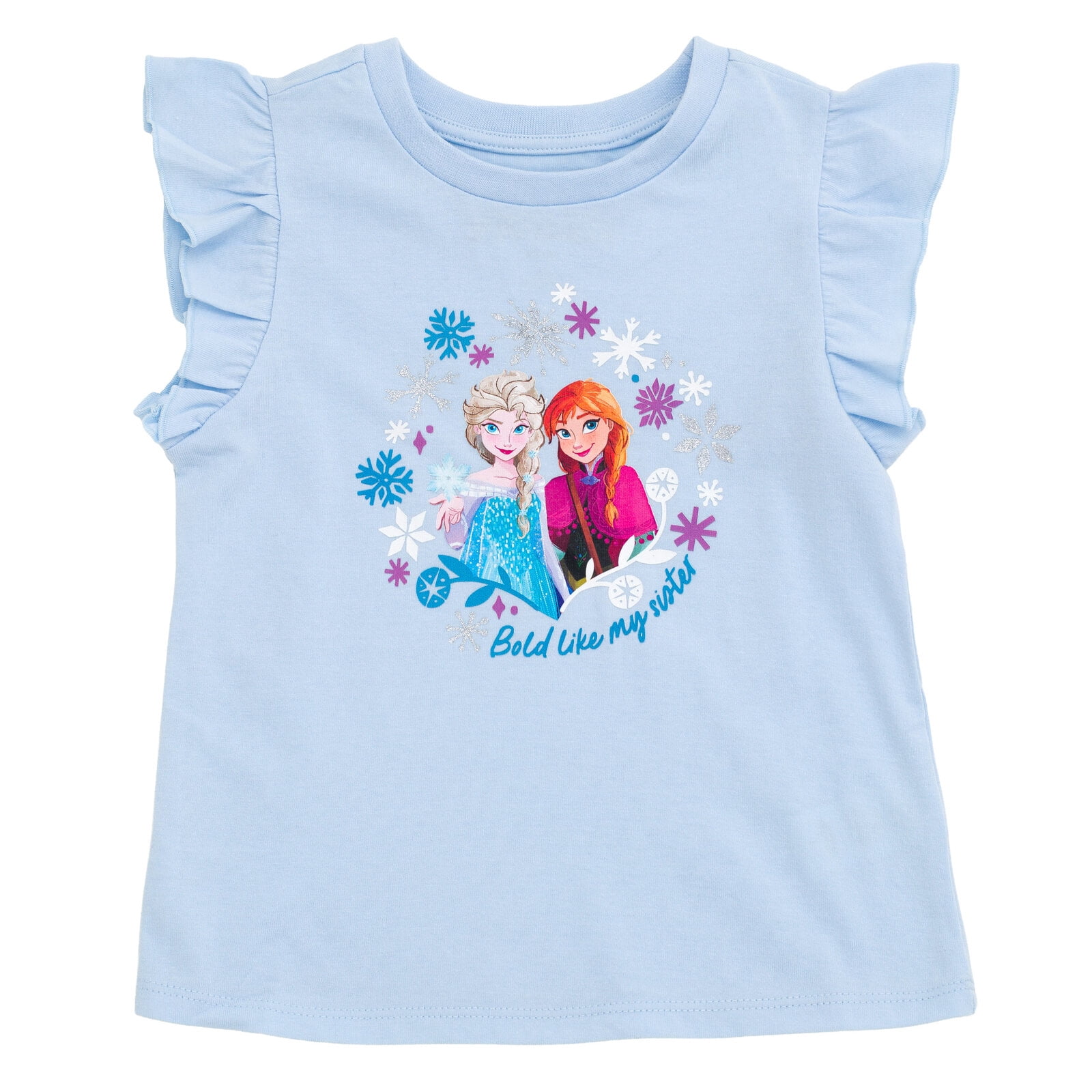 Disney Frozen Elsa Princess Anna Tank Top and Satin Skirt Toddler to Big Kid