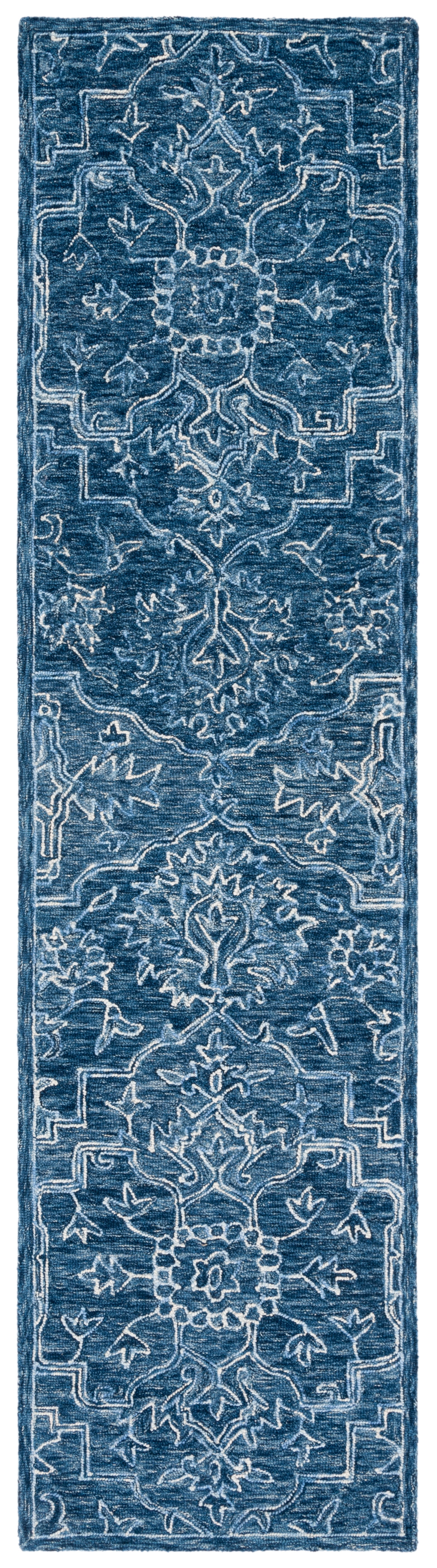Safavieh Metro Ognena Medallion Runner Rug, Blue, 2'3" x 9'