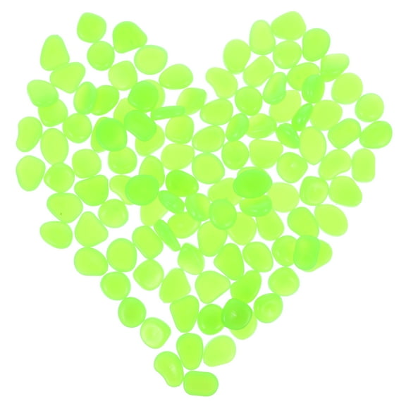 100 Pcs Pebbles Plants Flower Pot Filler Pots for Light Green