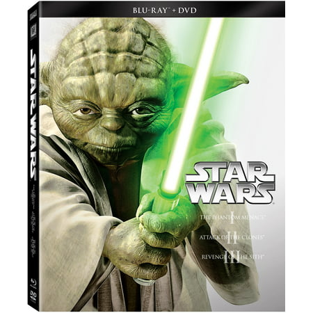 Star Wars Trilogy: Episodes I-III (Blu-ray + DVD) (Best Sci Fi Of All Time)