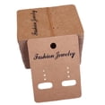 thumbnail image 3 of 200 S s de Kraft para Exhibiciones de Accesorios de Joyería, Vitrinas y Encimeras y Otras Exhibiciones Artesanales Sharpla Tarjetas de pendiente de Kraft, 3 of 8