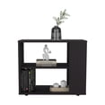 thumbnail image 4 of Sideboard Table, 4 Legs, 2 Shelves – Modern Design, Compact Space-Saving Solution, and Durable Eco-Friendly Craftsmanship for Smart Storage in Living Rooms & Entryways, 4 of 7