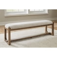 thumbnail image 2 of Signature Design by Ashley Cabalynn Farmhouse 63" Dining Bench, Light Brown, 2 of 6