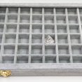 thumbnail image 1 of Lints Jewelry Organizer Large Capacity Display for Women Travel Storage Box Tray Necklace Rings Holder with Lid for Home Travel Multifunction Case Brown, 1 of 9