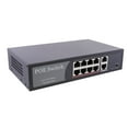 thumbnail image 3 of axGear PoE Commutateur Réseau Injecteur de Puissance 10/100m 8 Ports + 2 Ports Alimentation sur Ethernet, 3 of 6