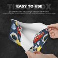 thumbnail image 5 of Picia Astronaut And Space Pattern Long Tissue Box Cover,PVC Leather Triangle Holder,Tissue Box Holder with Magnetic Bottom,Facial Paper Organizer Dispenser-7.9"X4.9"X4.5", 5 of 9