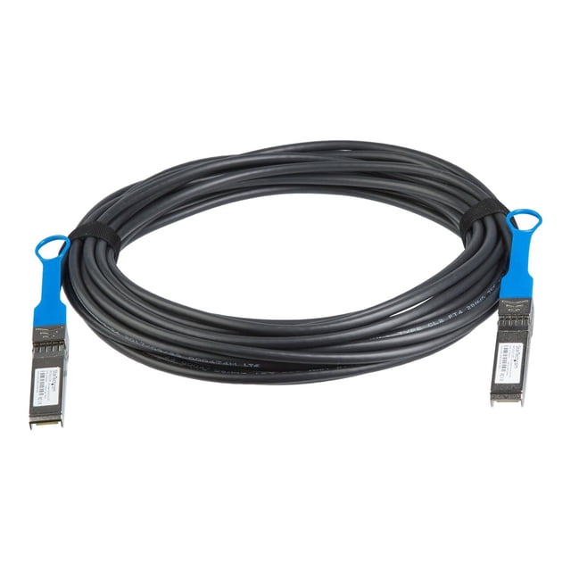 StarTech.com MSA Uncoded Compatible 10m 10G SFP+ to SFP+ Direct Attach Breakout Cable Twinax, 10GbE SFP+ Copper DAC 10Gbps Low Power Active Transceiver Module DAC, 10GE SFP+ Breakout Cable - Lifetime Warranty (SFP10GAC10M) - 10GBase direct attach cable - SFP+ latched to SFP+ latched - 33 ft - twinaxial - SFF-8431/SFF-8432 - active - black