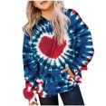 thumbnail image 2 of Cowsor Sweat à Capuche pour Enfants / Manches Longues Imprimé Col Rond / Tissu Extensible Doux / Tenue Décontractée Chaude pour École Quotidienne / Garçons Filles 2-14 Ans, 2 of 6
