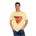 thumbnail image 4 of Mommy and Mes Matching Pizza Slice Father Daughter Son Matching Clothing Unisex Garment-Dyed T-shirt, 4 of 4