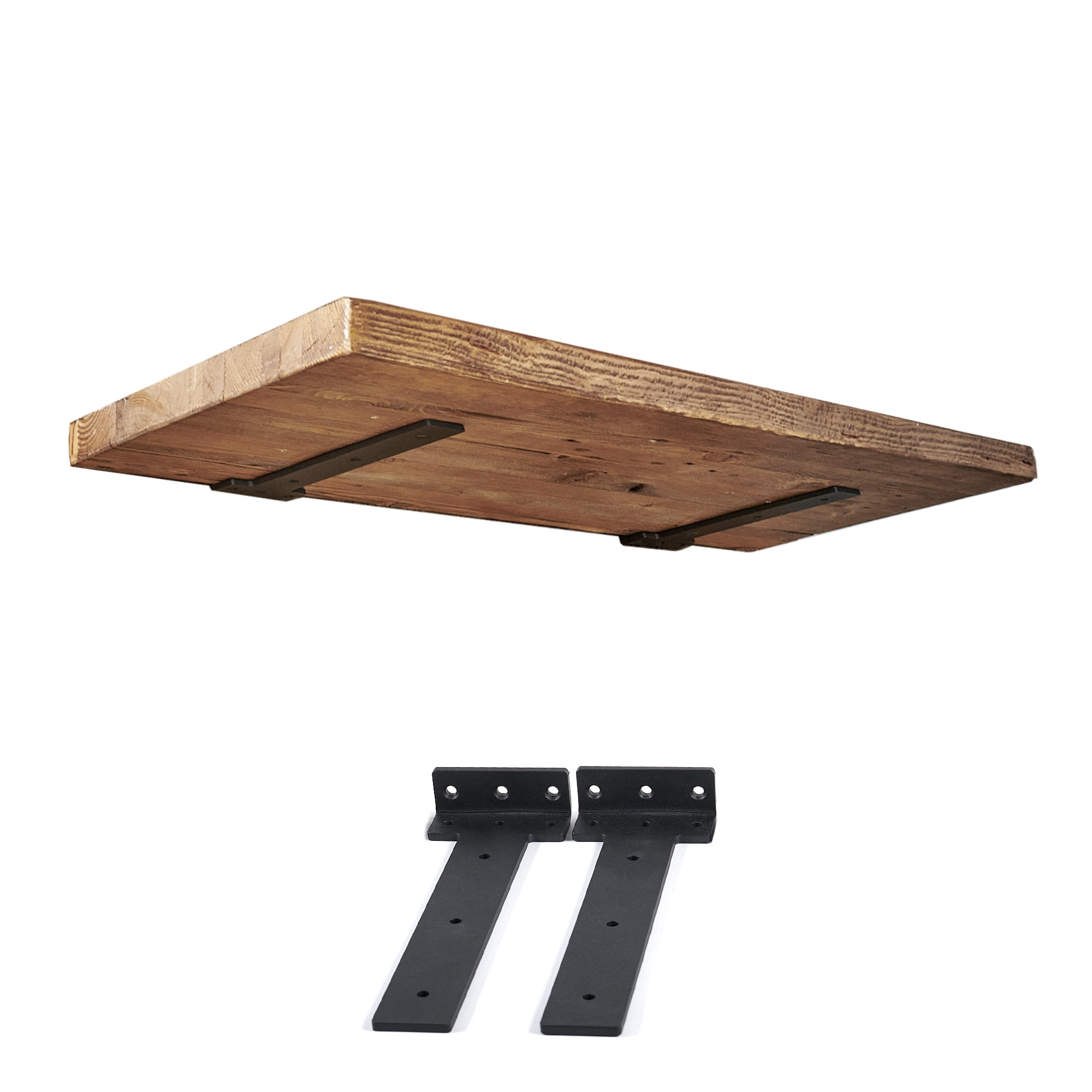 Home Soft Things Floating Shelf Bracket, 10 inch Long, Pack of 2