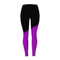 thumbnail image 2 of Gibobby Running Pantalones deportivos Yoga Leggings estampados casuales para mujer Leggings deportivos para levantamiento caparara（Morado， S), 2 of 3