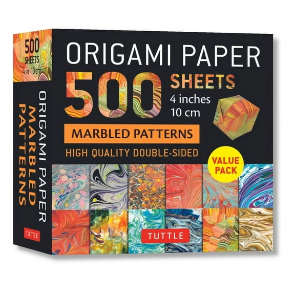 Origami Paper 500 Sheets Marbled Patterns 4 (10 CM) (Other)
