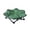 Green, variant on Foldable Dog Bed 35 Inch Waterproof & Durable Oxford Fabric Elevated Pet Cot, Portable Folding Dog Cot for Indoor & Outdoor Use, Easy to Clean - Travel Camping Home Use