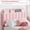 pink, variant on Yellow Boucle Upholstered Full Platform Bed Frame with Bookcase Storage Headboard, 2 Drawers, Noise-Free, Easy Assembly, No Box Spring Needed, Modern Bedroom Furniture - Yellow, Full