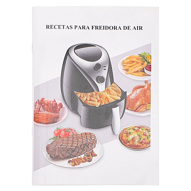 Recette pour Friteuse à Air Chaud Version Anglaise Recette pour Friteuse à Air Accessoires pour Friteuse à Air