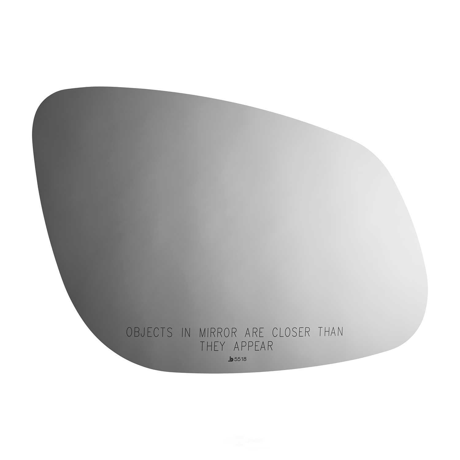 Burco Side View Mirror Replacement Glass - Clear Glass - 5518