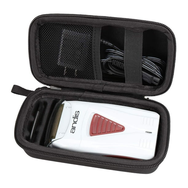 Estuche rígido portátil Aproca para afeitadora de láminas de litio y titanio Andis TS-1 17235 Pro / 17150/17200