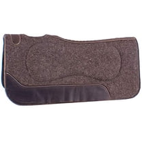Showman 32" x 32" 100% Mohair Wool Built Up Saddle Pad