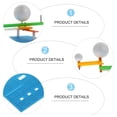 thumbnail image 2 of KAKOWELY Solar System Model Astronomical Toy Made from Durable Plastic Multi Color for Home Education 1 Set,5.51"X3.54"X0.2", 2 of 4