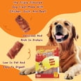 thumbnail image 4 of (4 pack) Jungle Calling Triple Flavor Rolls Dog Treats,Real Chicken Duck Beef Meat, Rawhide Free Dog Snacks, 14 OZ, 4 of 10