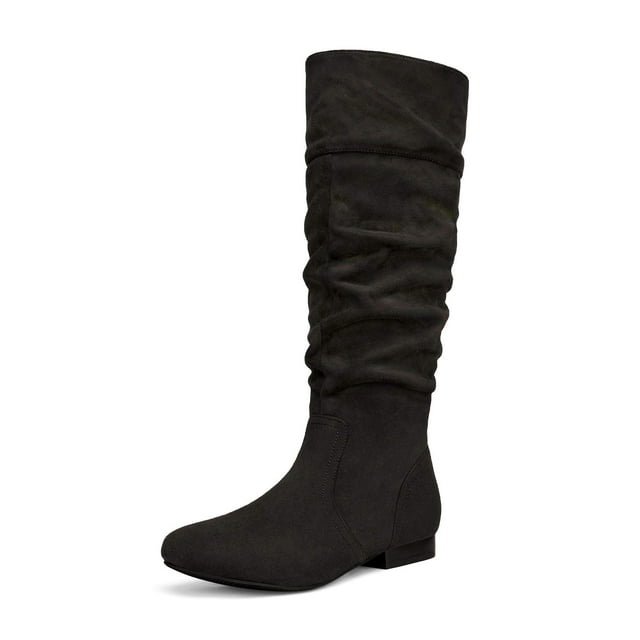 Botas Altas para Mujer DREAM PAIRS BLVD Negras Talle 12