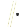 thumbnail image 3 of Palo de alineación de Golf perfecl entrenador de swing completo amarillo, 3 of 8