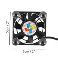 thumbnail image 3 of Cateissary Disipador de calor para computadora sin escobillas alimentado por USB, ventilador de refrigeración práctico profesional, dispositivo Teléfono y Comunicación, 3 of 6